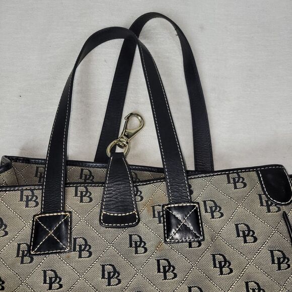 DOONEY & BOURKE Purse Bag Womens Silver Buckle Designer Satchel Bags Purses - Picture 14 of 16